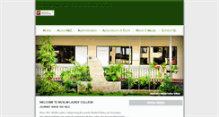 Desktop Screenshot of muslimladiescollege.com